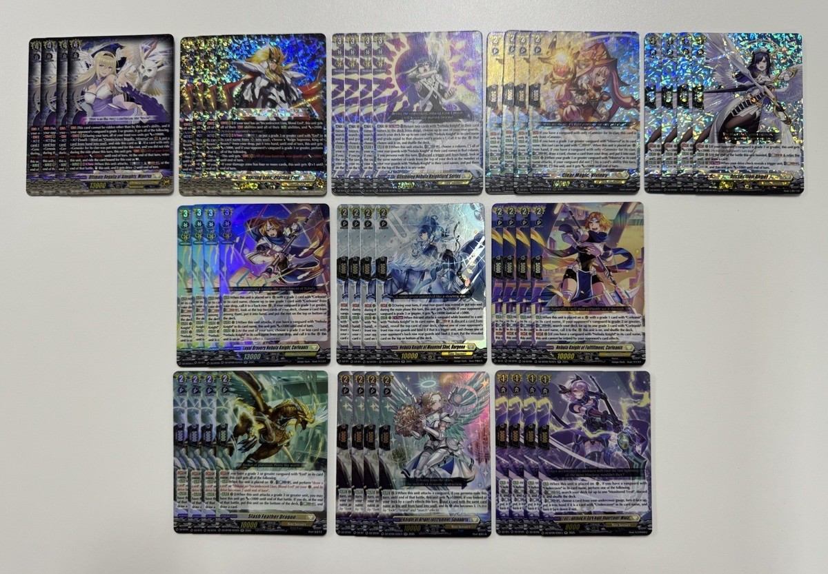 CARDFIGHT VANGUARD DZ-BT09 KETER SANCTUARY PLAYSET MINERVA EZEL