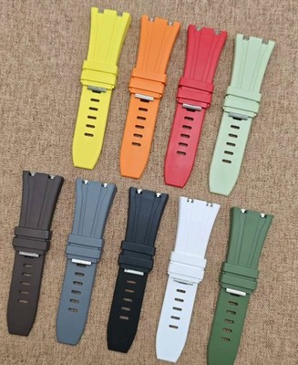 Rubber Watch Strap Quick Change Band For Audemars Piguet Royal Oak Offshore 43mm