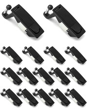 8Pcs Compression Latch Lock Zinc Alloy Flush Lever Latch Adjustable Grip Range 0