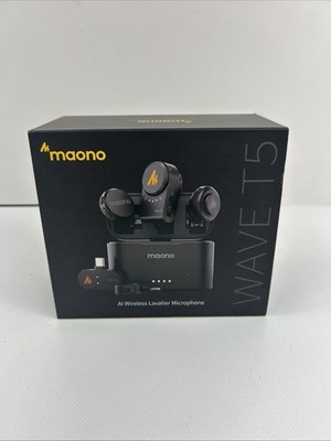 MAONO Wireless Lavalier Microphone for Camera/PC/Laptop/Phones