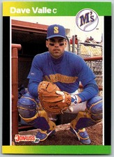 ⚾ 1989 Donruss Baseball's Best #248 Dave Valle Seattle Mariners