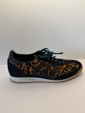 Adidas Originals SL 72 Leopard Hair-On Leather Pony Hair Sneakers Men  s 9.5 New