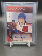 2023-24 UD SP Game Used Rookies Jersey Auto Sean Farrell /149 Montreal Canadiens