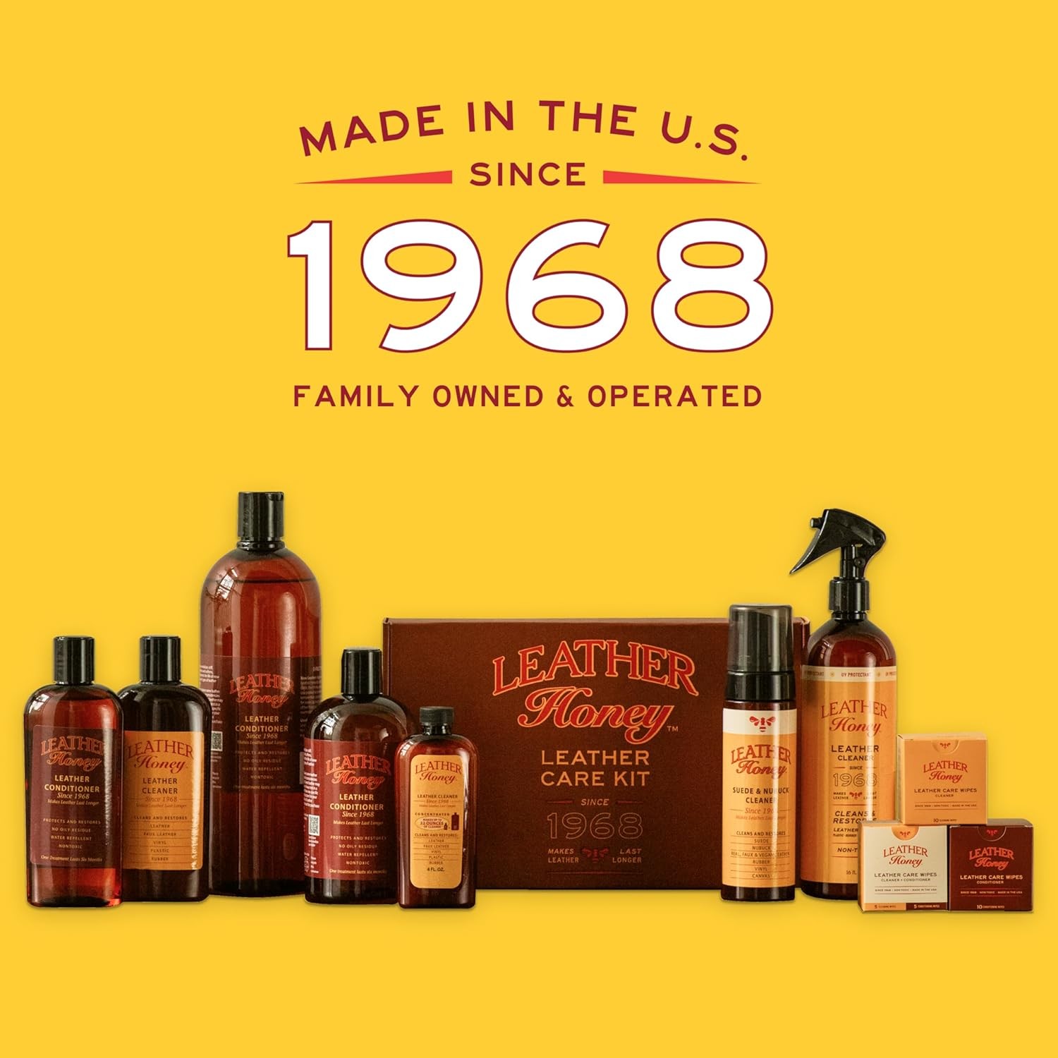 Leather Honey Leather Conditioner, Since 1968. for All Leather Items Including A