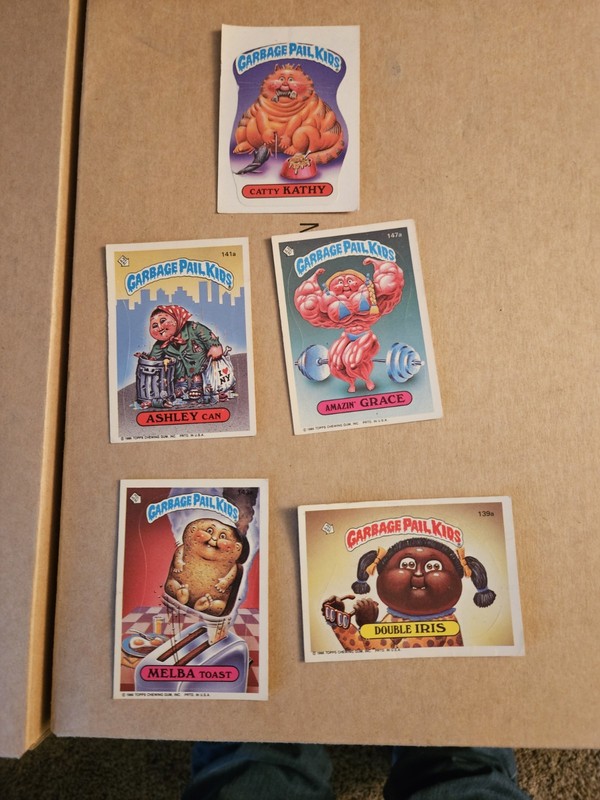 Topps Garbage Pail Kids - Lot Of 5 Cards