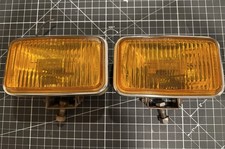 Vintage Jdm Ipf Amber Fog Lights Pair Sae804