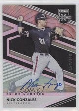 2020 Elite Extra Edition Prime Numbers A Signatures /190 Nick Gonzales Auto 0b2