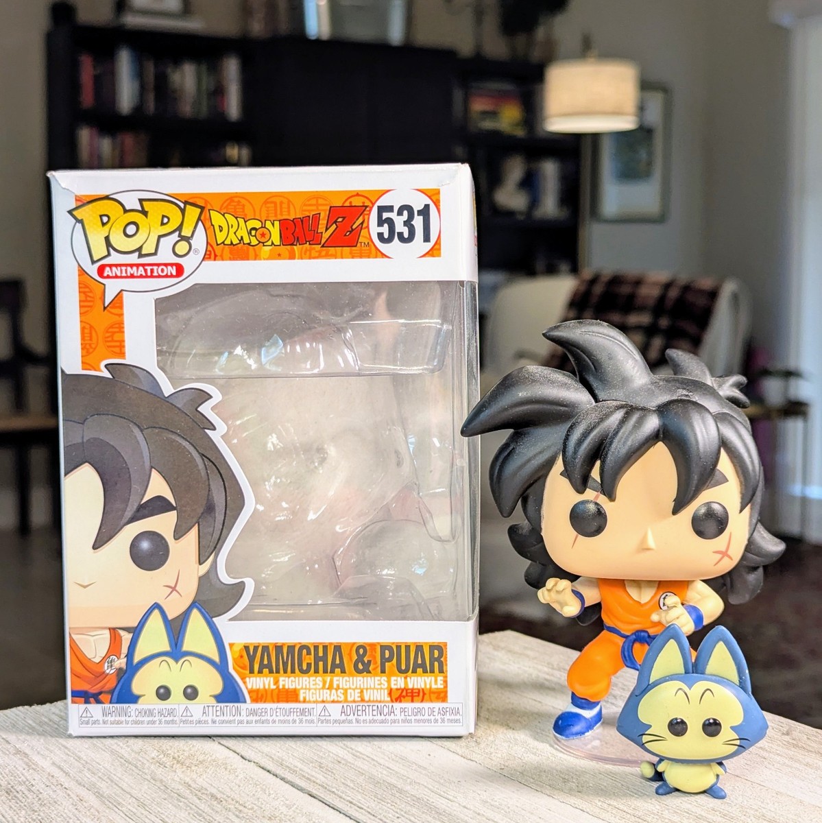 Funko Pop! Vinyl: Dragon Ball Z - Yamcha w/ Puar #531 | eBay