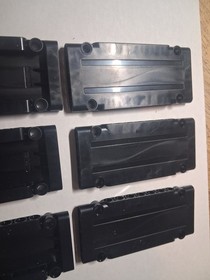 L Lego Lot 6 Black Technic Panel 5 x 11 x 1 64782 42066 42069 70165 42056 42175