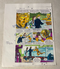 STAR WARS #90 comic art original color guide LEIA SKYWALKER KIRO JEDI TRAINING | eBay US (Buy It Now)