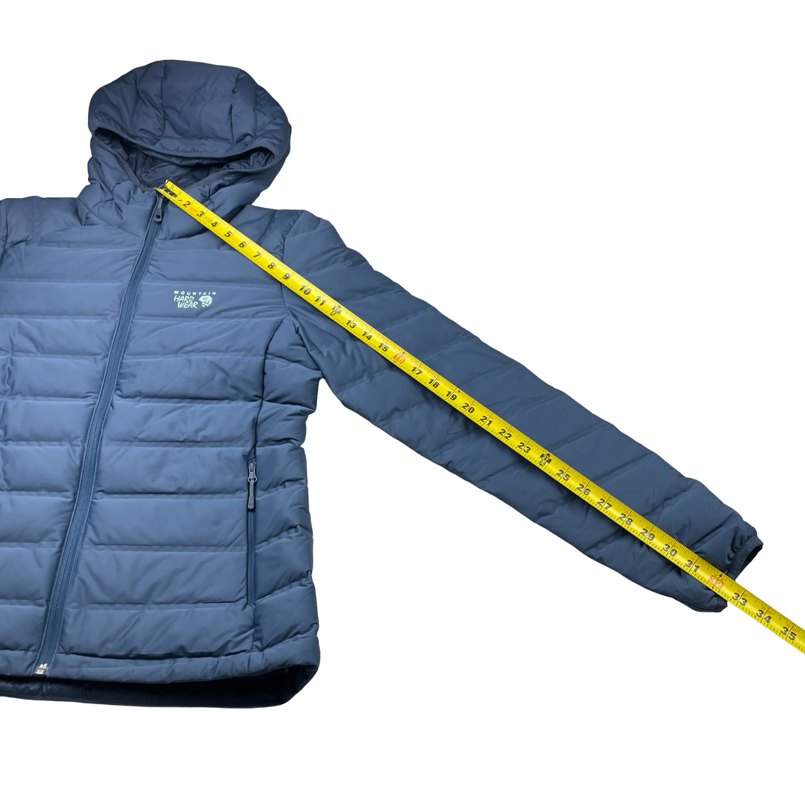 Mountain Hardwear Women's Blue 750 Down Puffer Jacket, Medium image 6