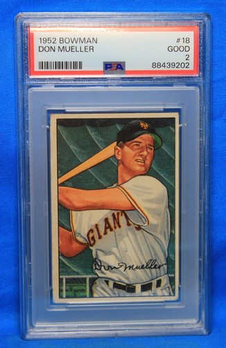 1952 Don Mueller #18