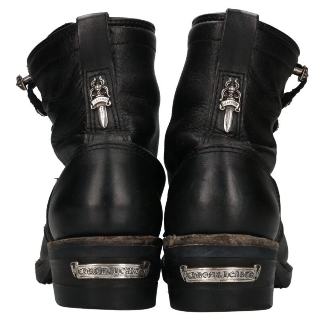 Chrome Hearts JOBMASTER Leather Blade Lace up BOOTS Men's 7.5E Used 23a55e6a4cc3 thumbnail 6