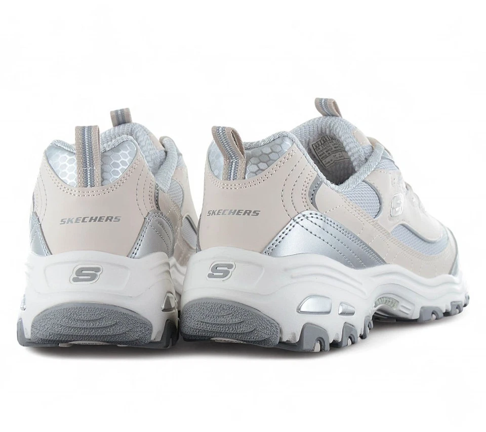 Skechers lites Chromatic Baskets Sneakers Femmes 150246-NTSL Beige NEU - Photo 3/4