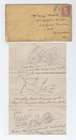 CIVIL WAR LETTER - Marine Captured BATTLE SABINE PASS, Soldier Art of Ships !!