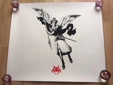 ARTIST PROOF SIGNED LIMITED EDITION PRINT LIKE DOLK BANKSY EELUS SHEPARD FAIREY