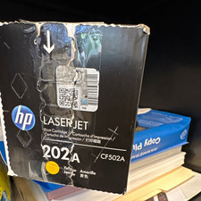 HP Genuine 202A CF502A Yellow Laser Toner Cartridge for M254 M280 M281