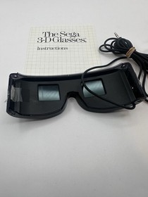 THE SEGA 3-D Glasses For Master System Mark III Tested JAPAN Game Ref 1234