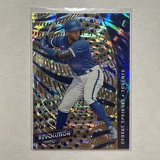 2021 Panini Chronicles - Revolution George Springer #1 Fractal