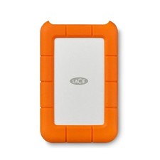 LaCie (LAC9000633) Rugged Mini 4TB External Hard Drive Portable 4TB, Orange 