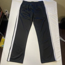 Varsity Spirit Cheer Warm Up Pants Women's Size JL Lightweight Black Mesh