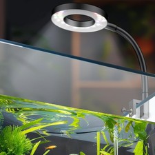 6 W LED Aquarium Light 1 to 5 Gallon Fish Tanks Clip On Fish Tank Light USB