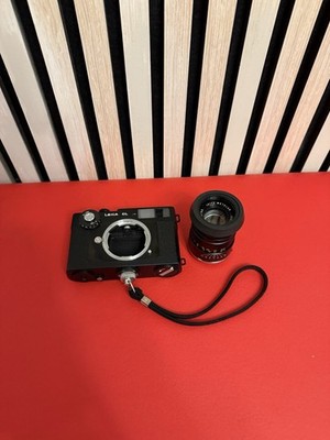 Leica CL + Leitz Wetzlar Elmar-C 90mm f/4 Vintage Messsucher Kamera Sammler Top