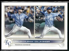 2022 Topps Update #US147 Dylan Coleman / Collin Snider RCOM,