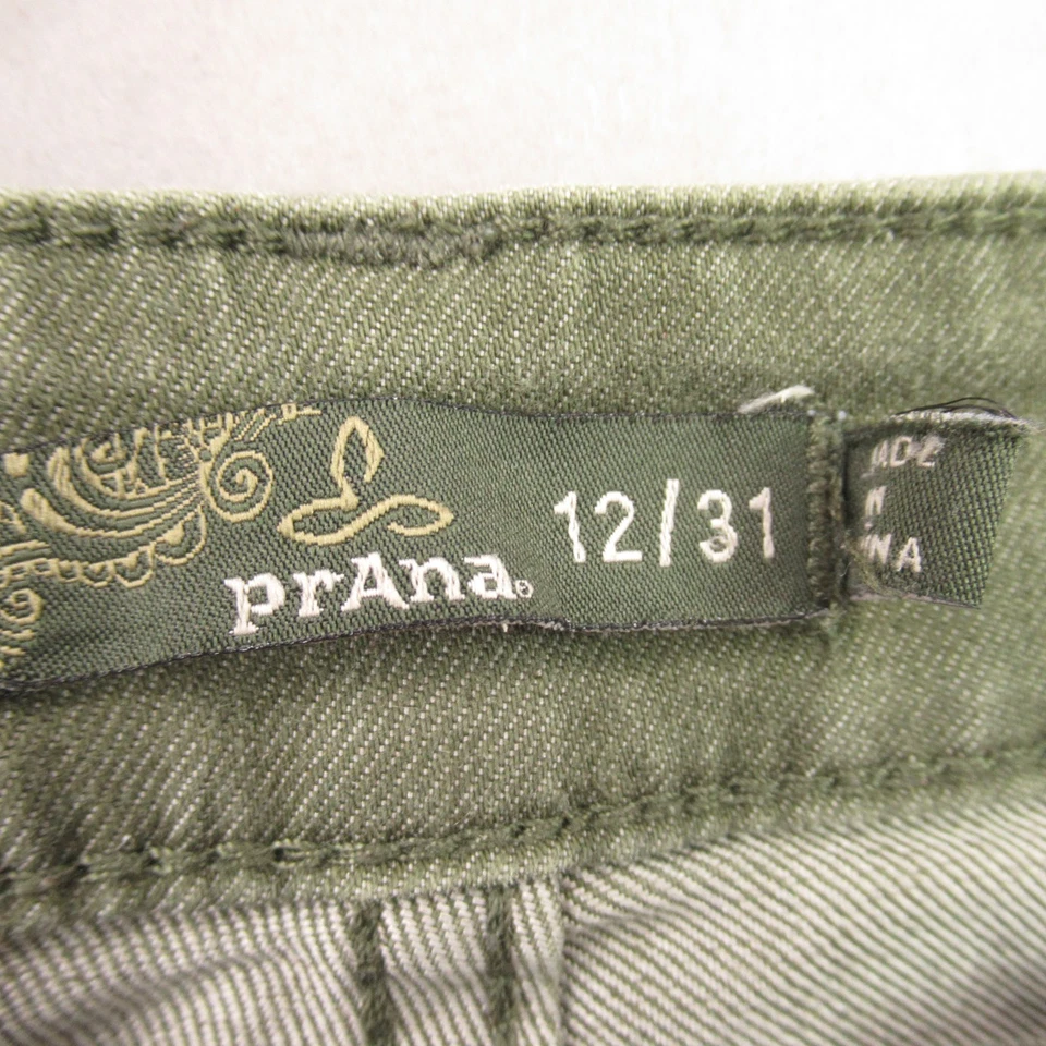 Pantalones Prana Mujer 12 Regular Ligeros Pierna Recta Exterior Regular Chino Foto 3 de 4