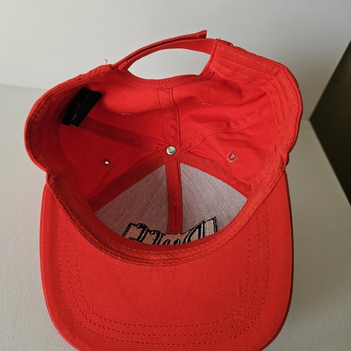 Universal Studios Exclusive The Simpsons Duff Man Red Hat Cap - Picture 2 of 11