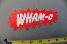 Wham-O Toys Skateboards Original 80's Red White Z6 Vintage Skateboarding STICKER