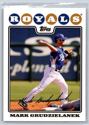 2008 Topps #222 Mark Grudzielanek Gold Foil