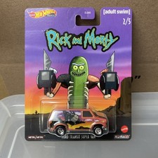 HOT WHEELS POP CULTURE RICK AND MORTY FORD TRANSIT SUPER VAN