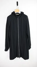 Stella McCartney lightweight mid length jacket in black size EU46/UK14