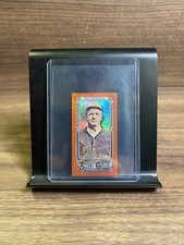 2025 Topps Allen & Ginter Christy Mathewson Chrome Mini Orange Refractor /25