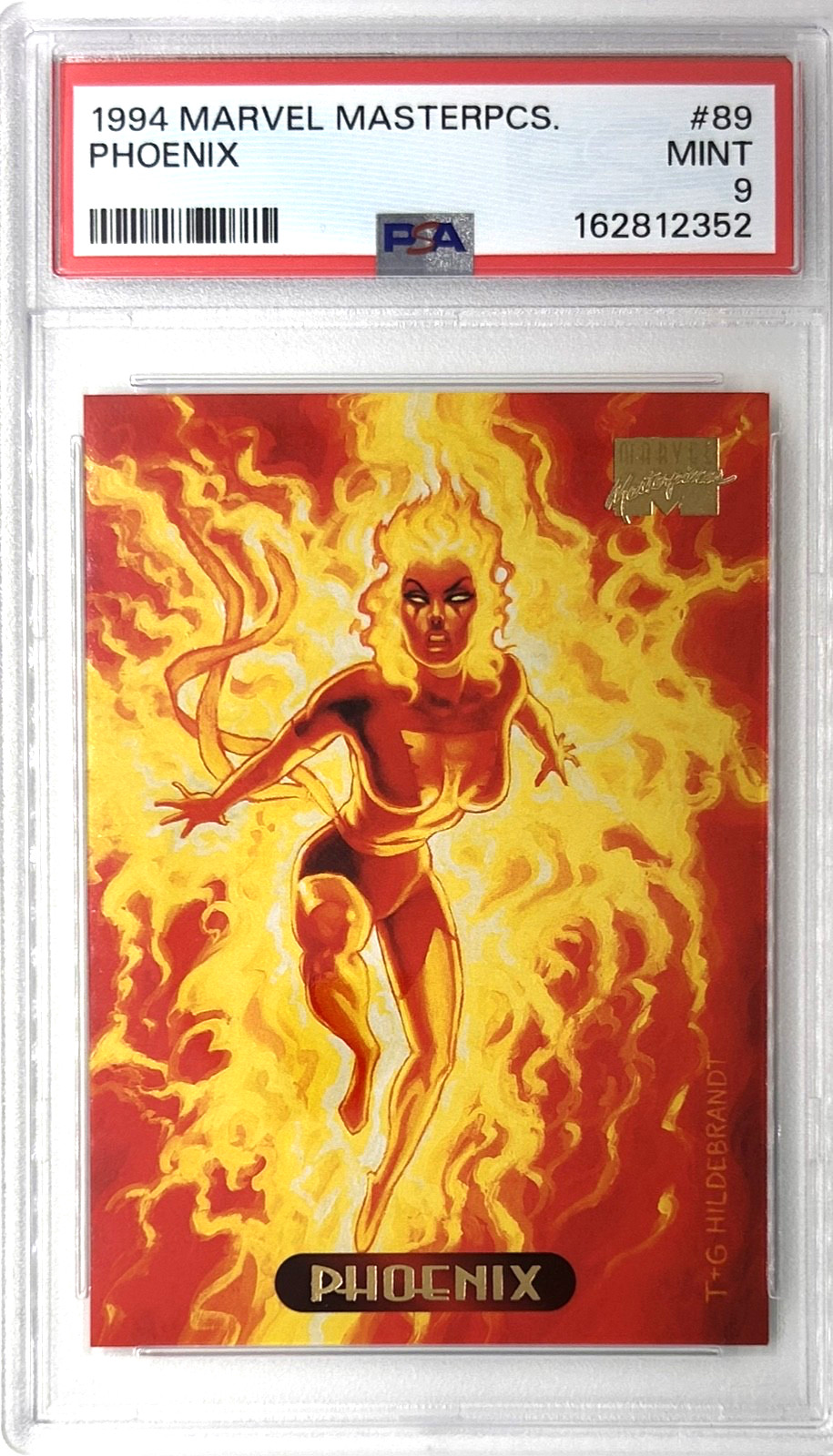 1994 Marvel Masterpieces #89 Phoenix PSA 9 MINT