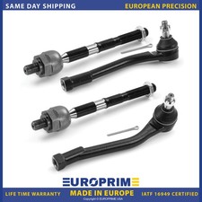Front Inner Outer Tie Rod End Set For 06-14 Kia Sedona 07-10 Hyundai Entourage