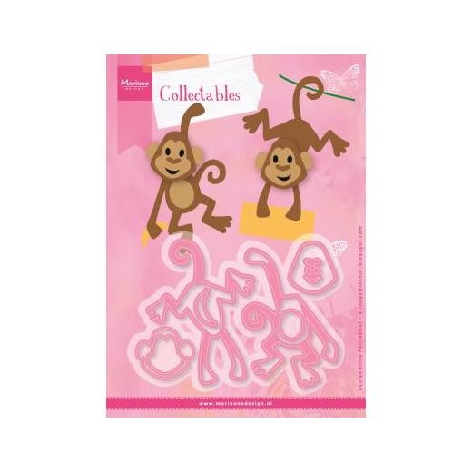 Marianne Design Collectables Cutting Dies - Eline's Monkey COL1399
