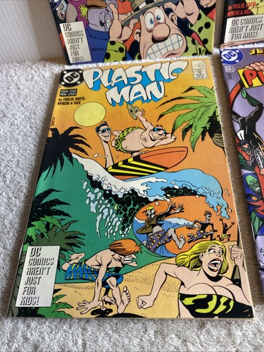 PLASTIC MAN #1,#2,#3 Mini-Series 1988 38 Page Special 1999 DC Comics - Picture 4 of 6