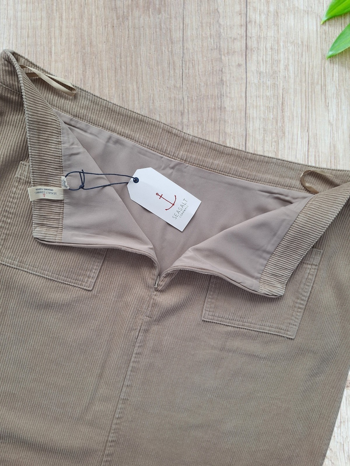 Seasalt Cornwall Dovetail Cotton Cord Skirt *Brand New* RRP £55.95 UK 20 image 5