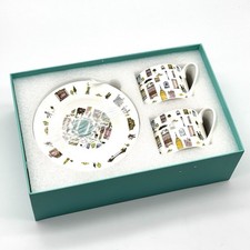 Tiffany & Co. City Skyline Coffee Cup & Saucer Set