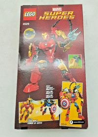 LEGO 4529 Iron Man NEW MISB Avengers Marvel Super Heroes Vintage Figure