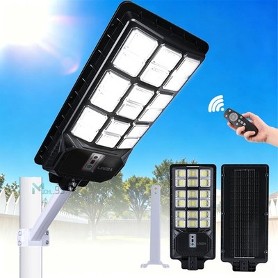 Solar Lights Outdoor Dusk To Dawn Motion Sensor Super Bright Solar Street Light