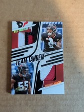 2025 Absolute Will Anderson Danielle Hunter TEAM TANDEM DUAL PATCHE /99 TEXANS 