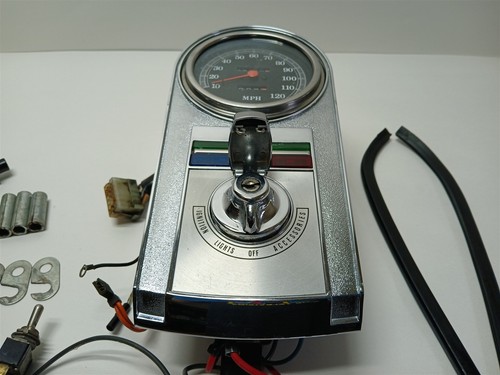 Harley-Davidson 1994 Softail Custom SpeedoInstrument Cluster Dash Console - Picture 9 of 18