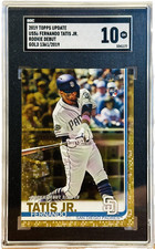 2019 Topps Update US56 Fernando Tatis Jr. Rookie Gold 1361/2019 SGC GM MT 10