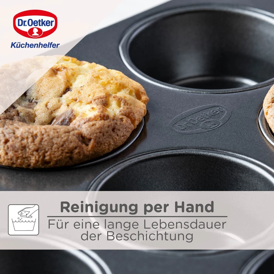 Dr. Oetker Classic Muffinform 12er – Backform, Kuchenform, Backblech, Muffin - Bild 4 von 4