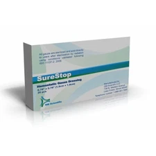 SURESTOP HEMOSTATIC GAUZE DRESSING - 0.76" X 0.76" - 20/PK