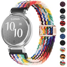 For Garmin Lily 2 Smart Watch Braided Nylon Loop Band Strap Replacement Bracelet