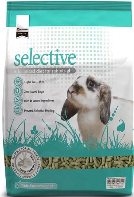 selective rabbit pellets